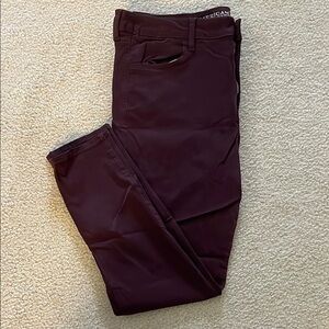 American Eagle Outfitters Super Stretch Sateen Hi-Rise Jegging, Size 16 Short